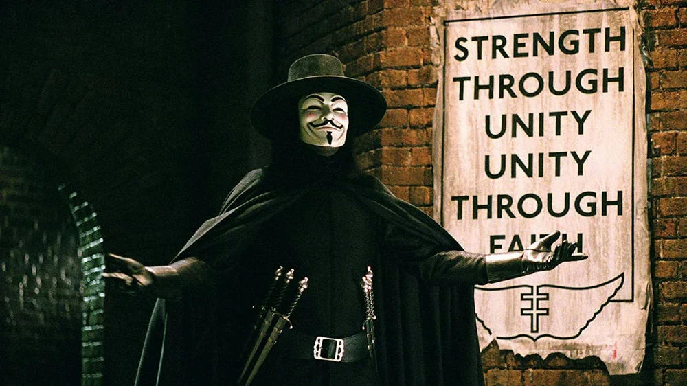 V For Vendetta Chirashi Poster