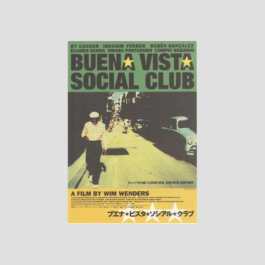 Buena Vista Social Club 2000 – Japanese B5 Chirashi Poster