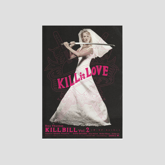 Kill Bill Vol.2 (Ver: B) 2004 – Japanese B5 Chirashi Poster