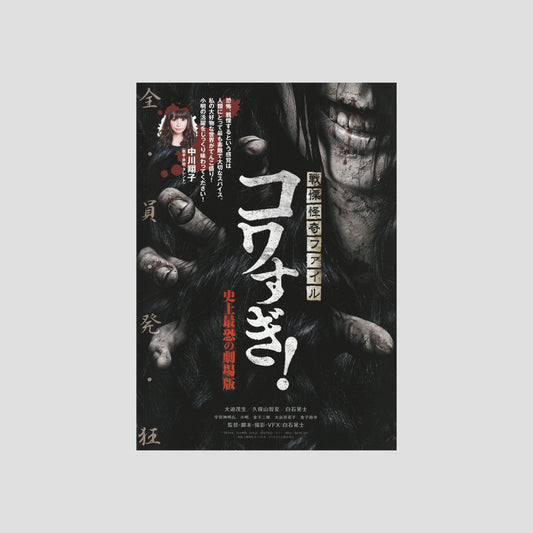 Senritsu Kaiki File Kowasugi (Ver: A) 2014 – Japanese B5 Chirashi Poster